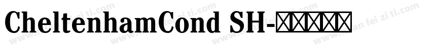 CheltenhamCond SH字体转换